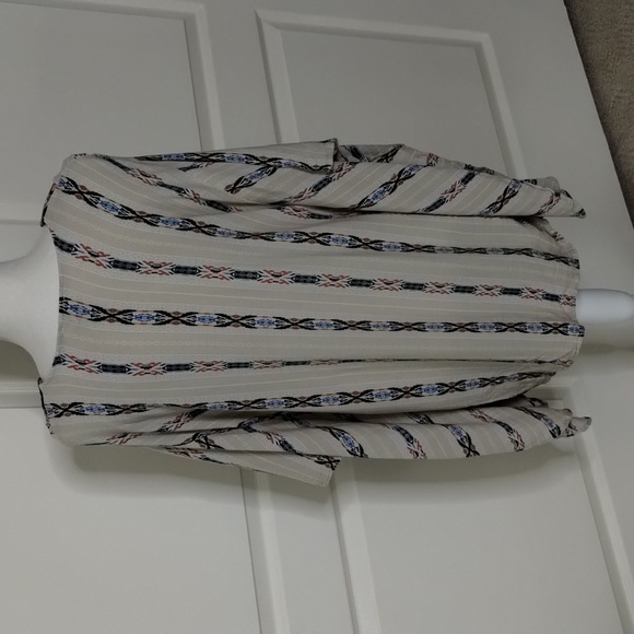 Umgee USA tribal size small/medium western boho blouse - Picture 6 of 11
